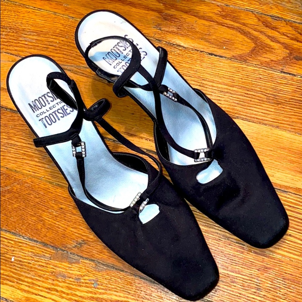 Mootsies Tootsies Collection 8.5M black high heels
